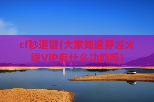 cf秒退键(大家知道穿越火线VIP有什么功能吗)
