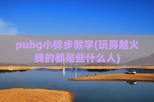pubg小碎步教学(玩穿越火线的都是些什么人)