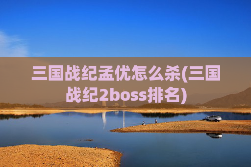 三国战纪孟优怎么杀(三国战纪2boss排名)