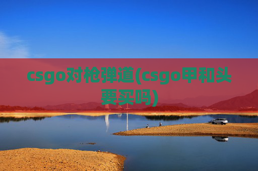 csgo对枪弹道(csgo甲和头要买吗)