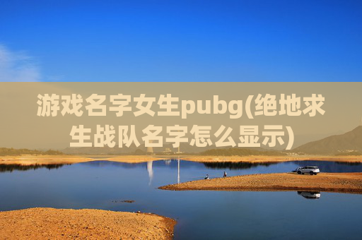 游戏名字女生pubg(绝地求生战队名字怎么显示)