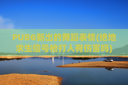 PUBG新出的舞蹈表情(绝地求生信号枪打人有伤害吗)