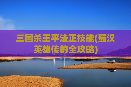 三国杀王平法正技能(蜀汉英雄传的全攻略)
