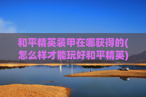 和平精英装甲在哪获得的(怎么样才能玩好和平精英)