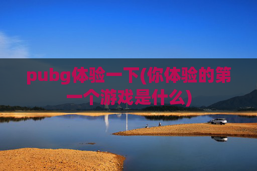 pubg体验一下(你体验的第一个游戏是什么)