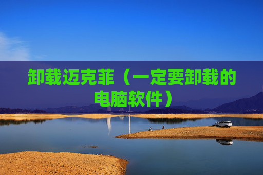 卸载迈克菲（一定要卸载的电脑软件）