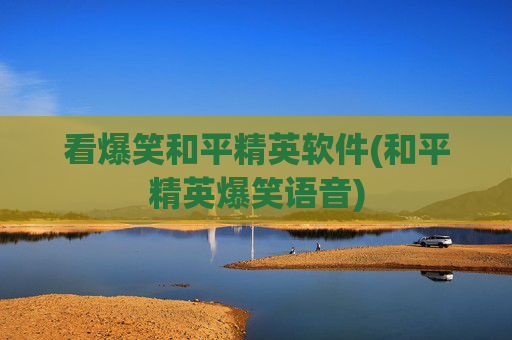 看爆笑和平精英软件(和平精英爆笑语音)