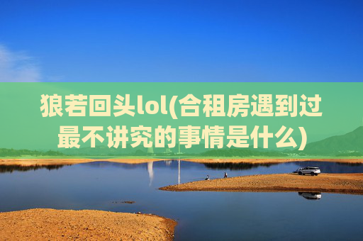 狼若回头lol(合租房遇到过最不讲究的事情是什么)