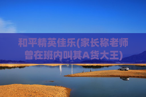 和平精英佳乐(家长称老师曾在班内叫其A货大王)