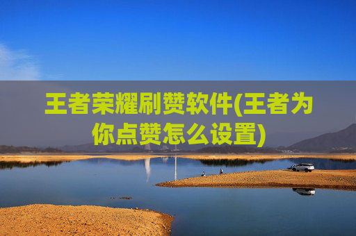 王者荣耀刷赞软件(王者为你点赞怎么设置)