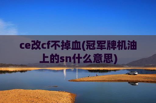ce改cf不掉血(冠军牌机油上的sn什么意思)