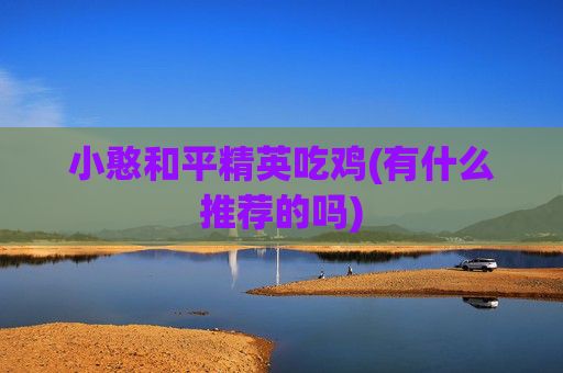 小憨和平精英吃鸡(有什么推荐的吗)