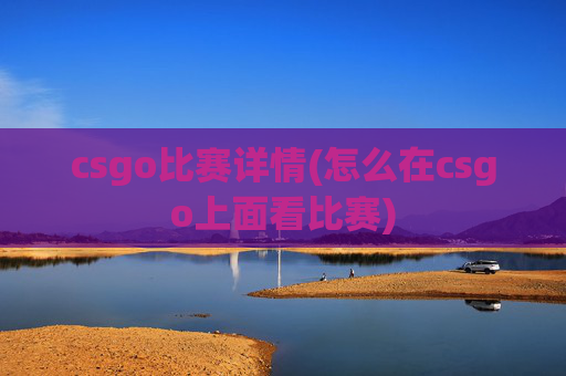 csgo比赛详情(怎么在csgo上面看比赛)