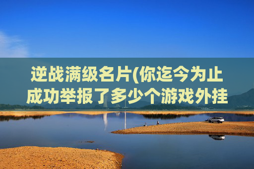 逆战满级名片(你迄今为止成功举报了多少个游戏外挂了)