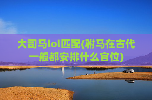 大司马lol匹配(驸马在古代一般都安排什么官位)
