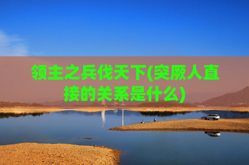 领主之兵伐天下(突厥人直接的关系是什么)