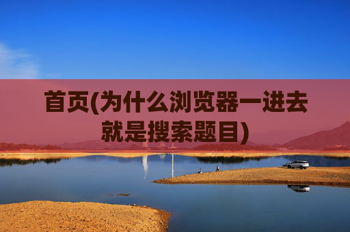 首页(为什么浏览器一进去就是搜索题目)