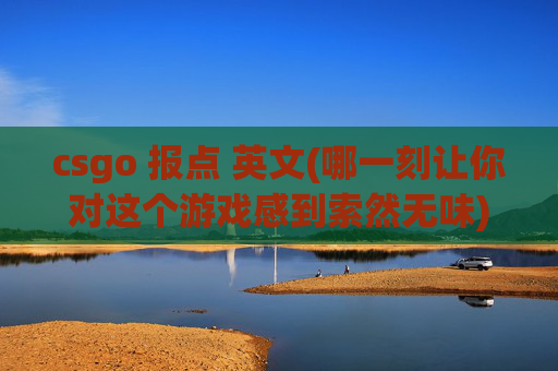 csgo 报点 英文(哪一刻让你对这个游戏感到索然无味)