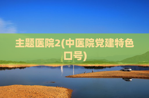 主题医院2(中医院党建特色口号)