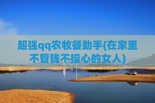 超强qq农牧餐助手(在家里不管钱不操心的女人)