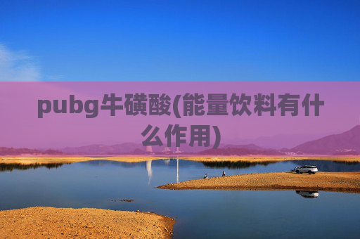 pubg牛磺酸(能量饮料有什么作用)