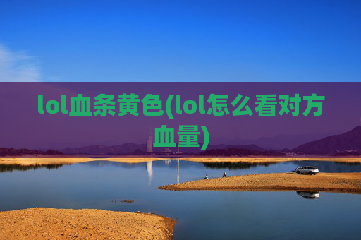 lol血条黄色(lol怎么看对方血量)