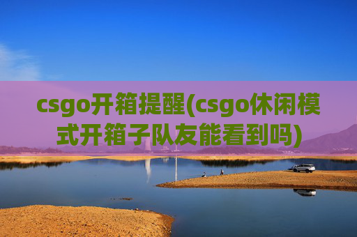 csgo开箱提醒(csgo休闲模式开箱子队友能看到吗)