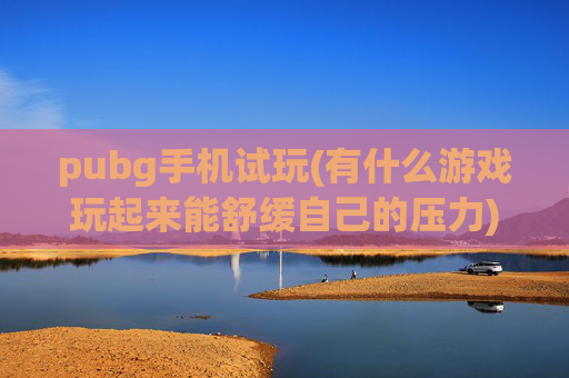pubg手机试玩(有什么游戏玩起来能舒缓自己的压力)