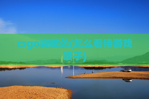 csgo突破怂(怎么看待游戏喷子)