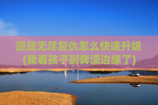 逆战无尽复仇怎么快速升级(我看孩子到奔溃边缘了)