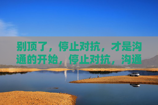 别顶了，停止对抗，才是沟通的开始，停止对抗，沟通的开始