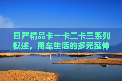 日产精品卡一卡二卡三系列概述，用车生活的多元延伸，日产精品卡系列，用车生活的多元延伸