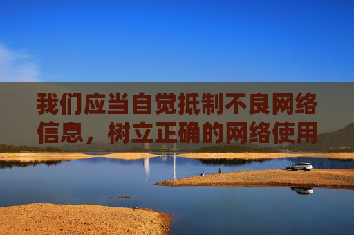 我们应当自觉抵制不良网络信息，树立正确的网络使用观念，选择健康、积极、合法的网络内容。如果你在网络上遇到此类违法信息，可以向相关部门举报（如中国互联网违法和不良信息举报中心），共同维护清朗的网络空间，抵制不良网络信息 共护清朗网络空间