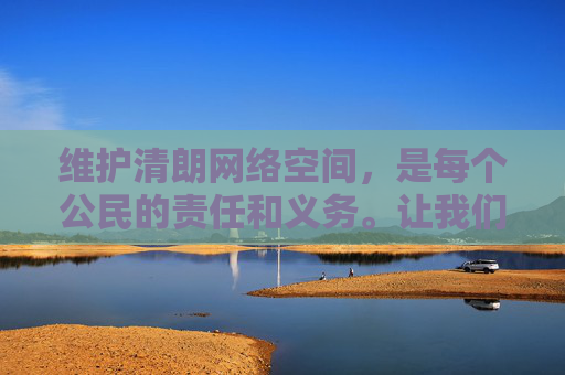 维护清朗网络空间，是每个公民的责任和义务。让我们共同携手，抵制网络不良信息，共建健康文明的网络环境，共建清朗网络空间，公民共同责任