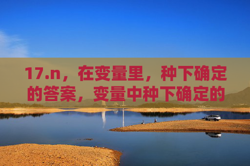 17.n,在变量里,种下确定的答案,变量中种下确定的答案