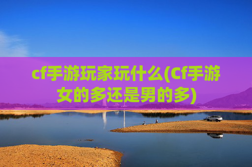 cf手游玩家玩什么(Cf手游女的多还是男的多)