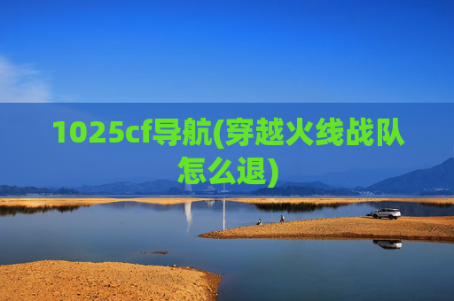 1025cf导航(穿越火线战队怎么退)