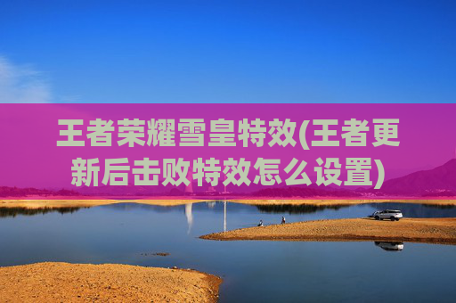 王者荣耀雪皇特效(王者更新后击败特效怎么设置)