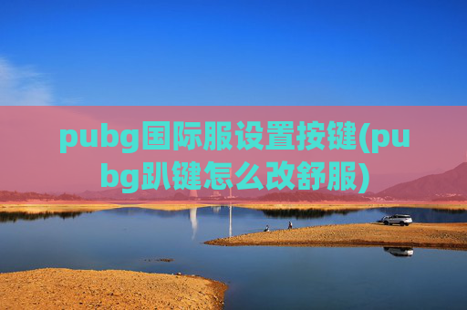 pubg国际服设置按键(pubg趴键怎么改舒服)