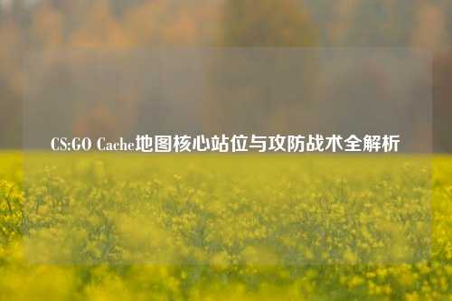 CS:GO Cache地图核心站位与攻防战术全解析