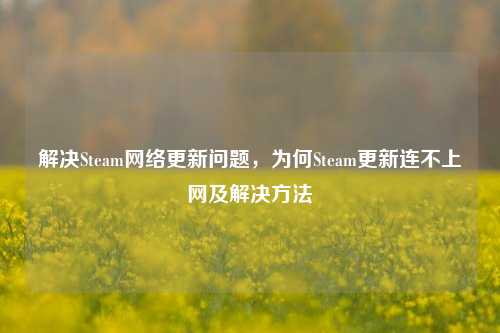解决Steam *** 更新问题，为何Steam更新连不上网及解决 *** 