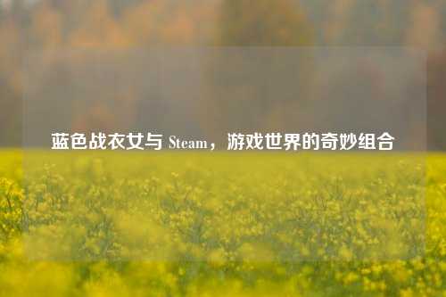 蓝色战衣女与 Steam，游戏世界的奇妙组合