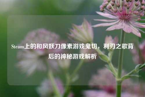 Steam上的和风妖刀像素游戏鬼切，利刃之歌背后的神秘游戏解析