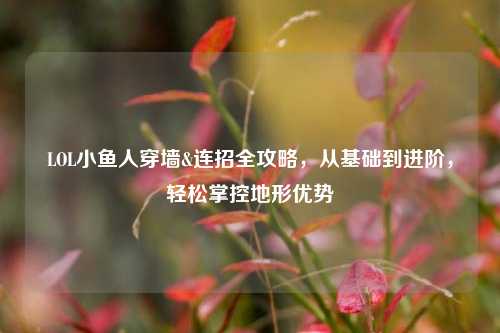 LOL小鱼人穿墙&连招全攻略,从基础到进阶,轻松掌控地形优势