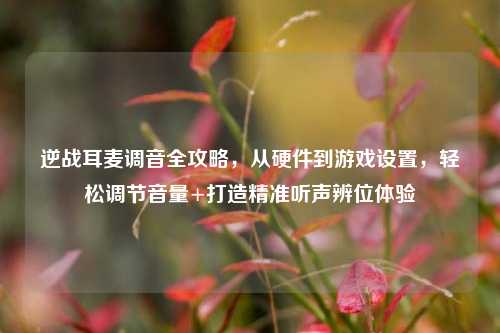 逆战耳麦调音全攻略,从硬件到游戏设置,轻松调节音量+打造精准听声辨位体验