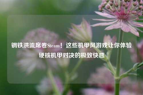 钢铁洪流席卷Steam！这些机甲风游戏让你体验硬核机甲对决的极致 *** 